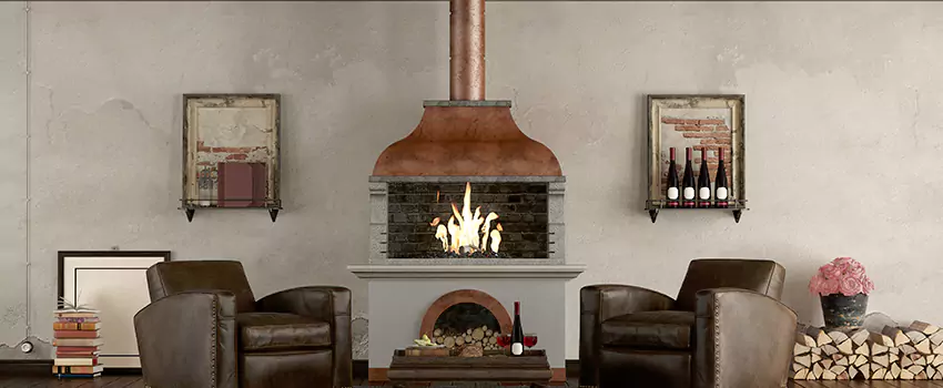Thelin Hearth Products Providence Pellet Insert Fireplace Installation in Mattoon, IL