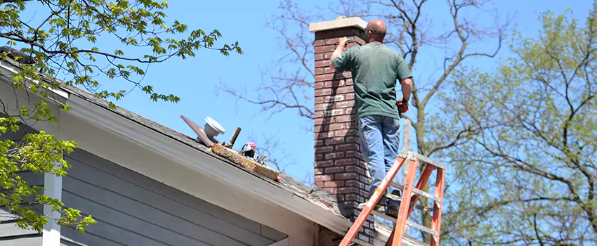 Vinyl and PVC Chimney Flashing Installation in Mattoon, IL