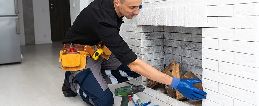 Fireplace Damaged Damper Frame Repair Services in Mattoon, Illinois