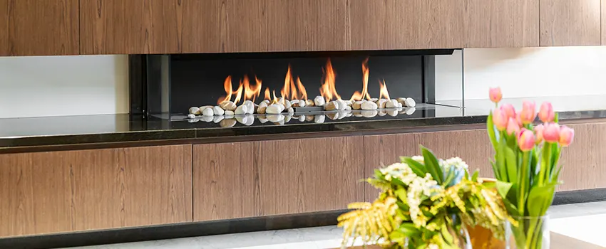 Double-height Fireplace Design Refurbishment in Mattoon, Illinois
